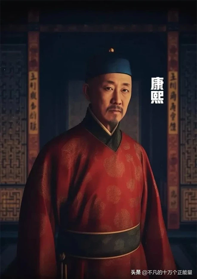 AI thêm màu vào chân dung 12 vị Hoàng đế nhà Thanh: Bất ngờ nhan sắc &quot;đấng lang quân&quot; của Từ Hi Thái hậu - Ảnh 4.