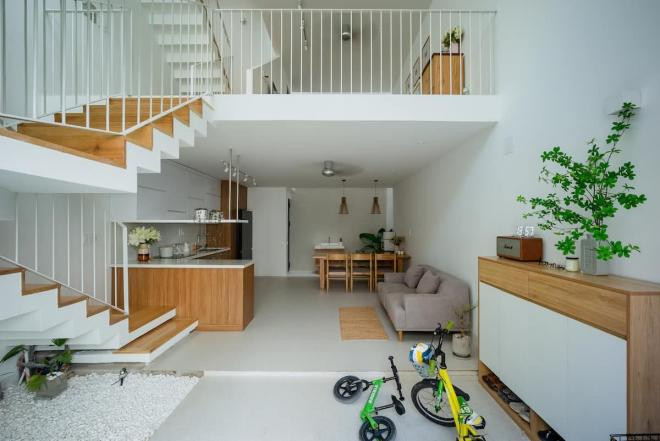 Mẫu nhà đẹp giúp kích thích sự khám phá và sáng tạo cho trẻ, cha mẹ cũng nhàn hơn trong việc trông con