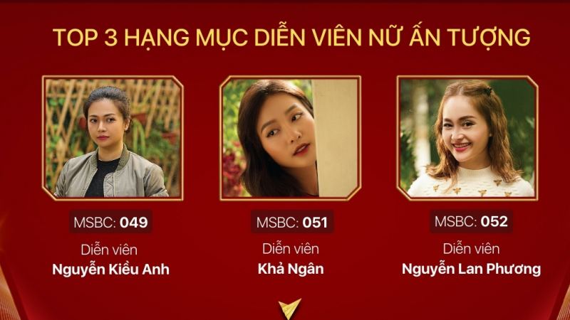 Lộ diện top 3 các hạng mục giải tưởng VTV Awards 2023