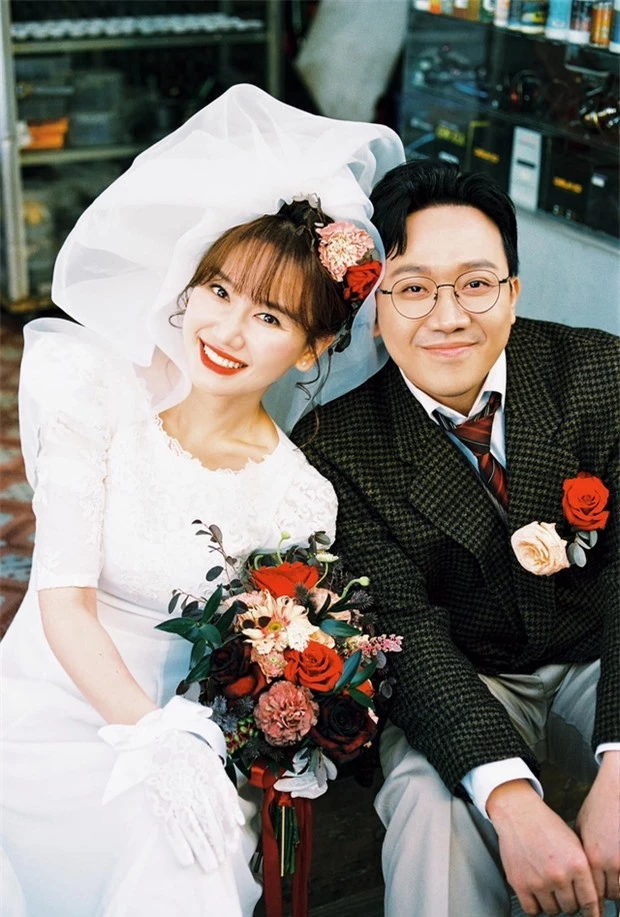 Hari Won tung ảnh bộ ảnh cưới đặc biệt, Trấn Thành: 8 năm yêu em, 7 năm làm chồng em, 6 làm osin của em! - Ảnh 2.
