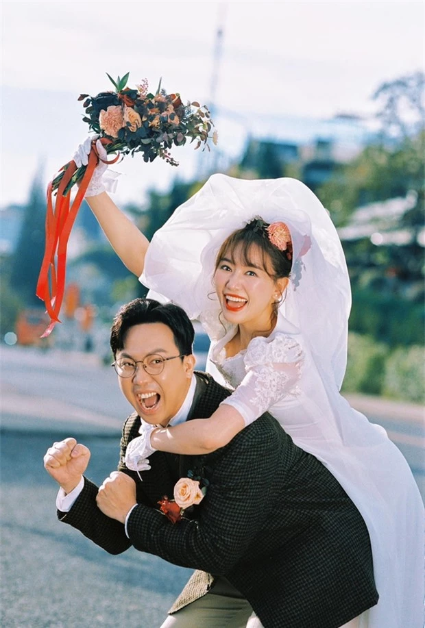Hari Won tung ảnh bộ ảnh cưới đặc biệt, Trấn Thành: 8 năm yêu em, 7 năm làm chồng em, 6 làm osin của em! - Ảnh 7.