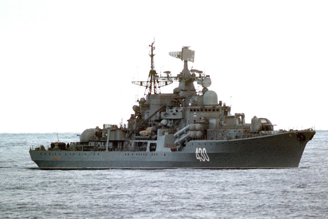 Clip: Sovremenny - khu trục hạm mang tên lửa dẫn đường của Nga