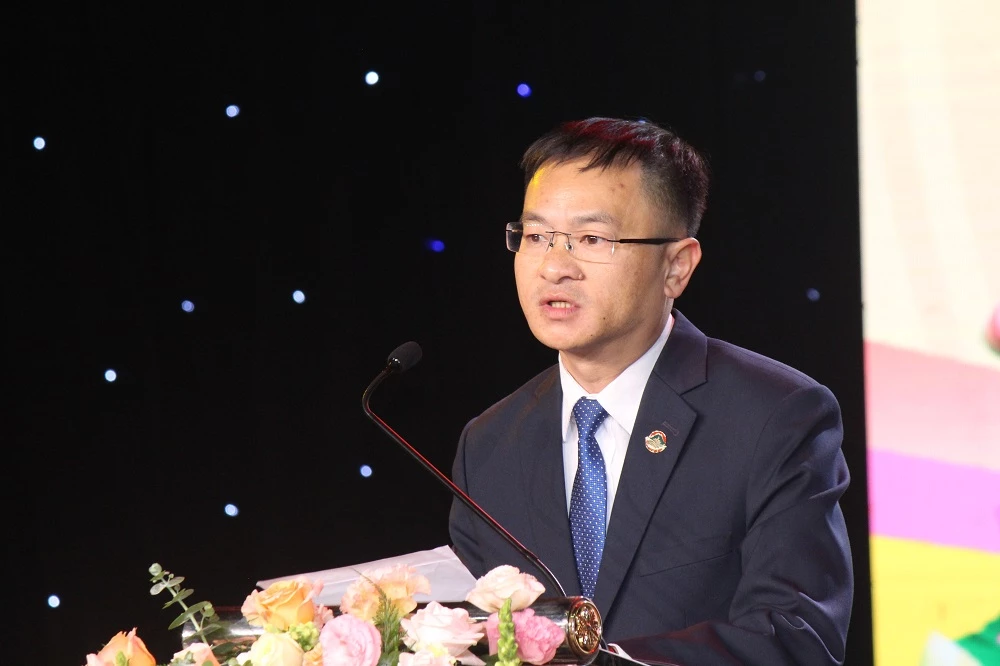 Ông Đặng Quang Tú – Chủ tịch UBND TP Đà Lạt, phát biểu khai mạc.