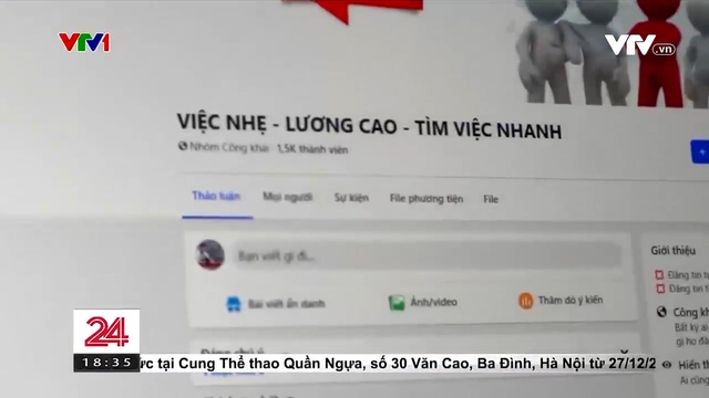 Nhiều sinh viên tìm kiếm việc làm thời vụ dịp cuối năm