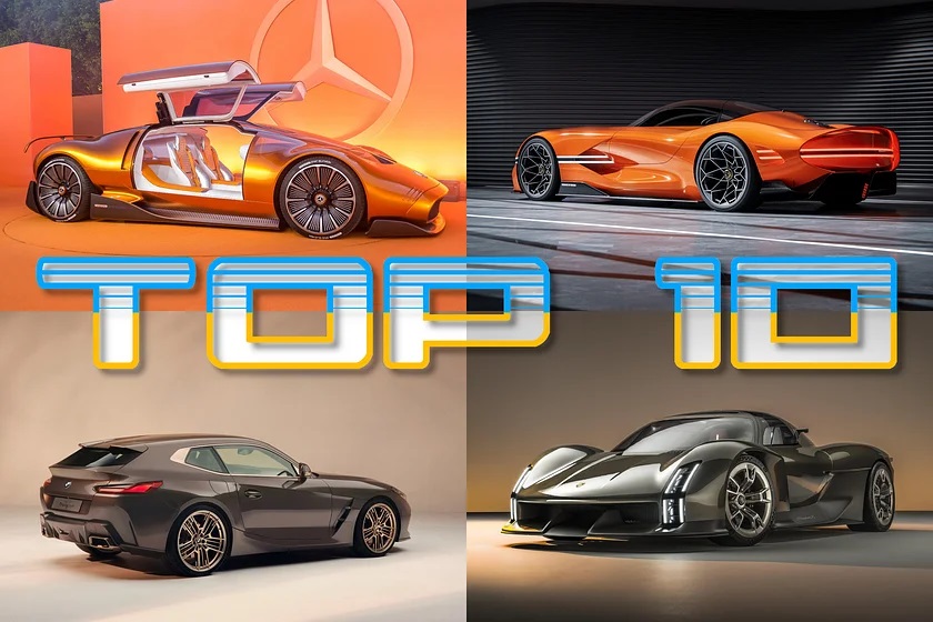 Top 10 mẫu xe ý tưởng đẹp nhất năm 2023