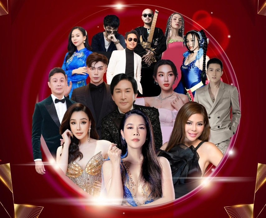 Đại nhạc hội rực rỡ sắc màu chào năm mới 2024