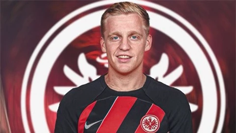 Chính thức: Van de Beek rời MU gia nhập Frankfurt