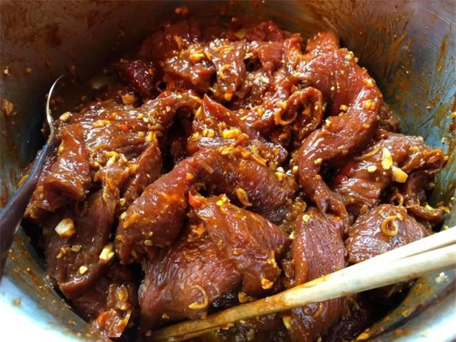 cách làm bò khô  0