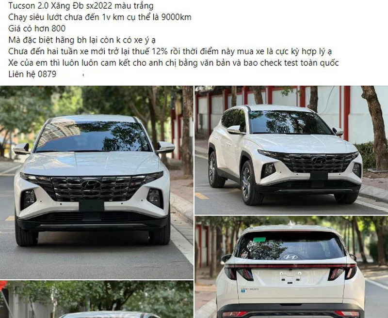 Hyundai Tucson 2022..