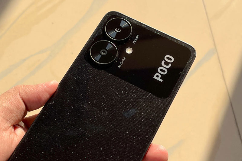 Ảnh chi tiết Xiaomi Poco M6 5G: RAM 8 GB, pin 5.000 mAh, giá gần 3 triệu đồng