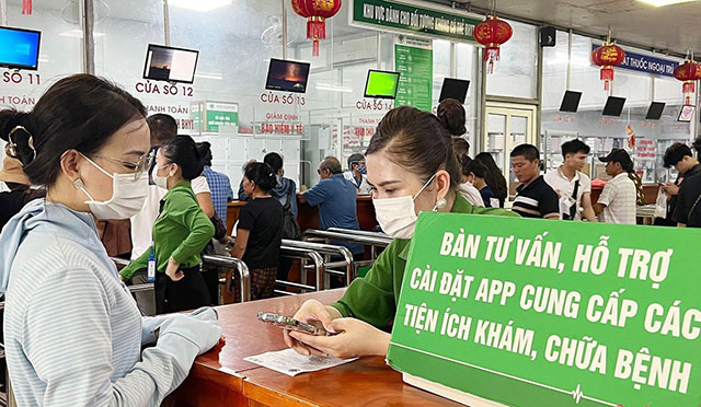 Ứng dụng “BVTP VINH” - Bước đột phá trong thực hiện chuyển đổi số bệnh viện