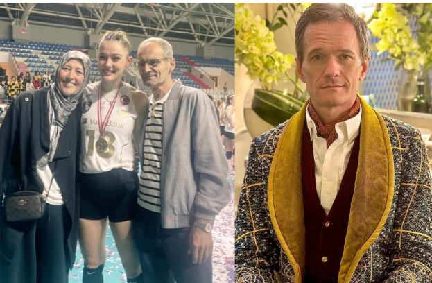 Bố của mỹ nhân bóng chuyền Thổ Nhĩ Kỳ giống tài tử Hollywood đến kinh ngạc