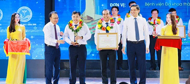 Công trình App BVTP VINH đạt Giải nhất Sáng tạo khoa học công nghệ năm 2023