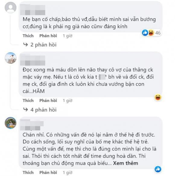 mẹ chồng nàng dâu 1 mẹ chồng nàng dâu, mâu thuẫn với mẹ chồng, con dâu