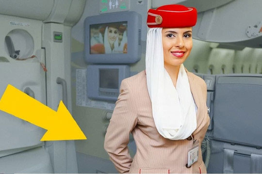 Vật dụng tiếp viên giấu sau lưng mà chỉ người trong ngành mới biết