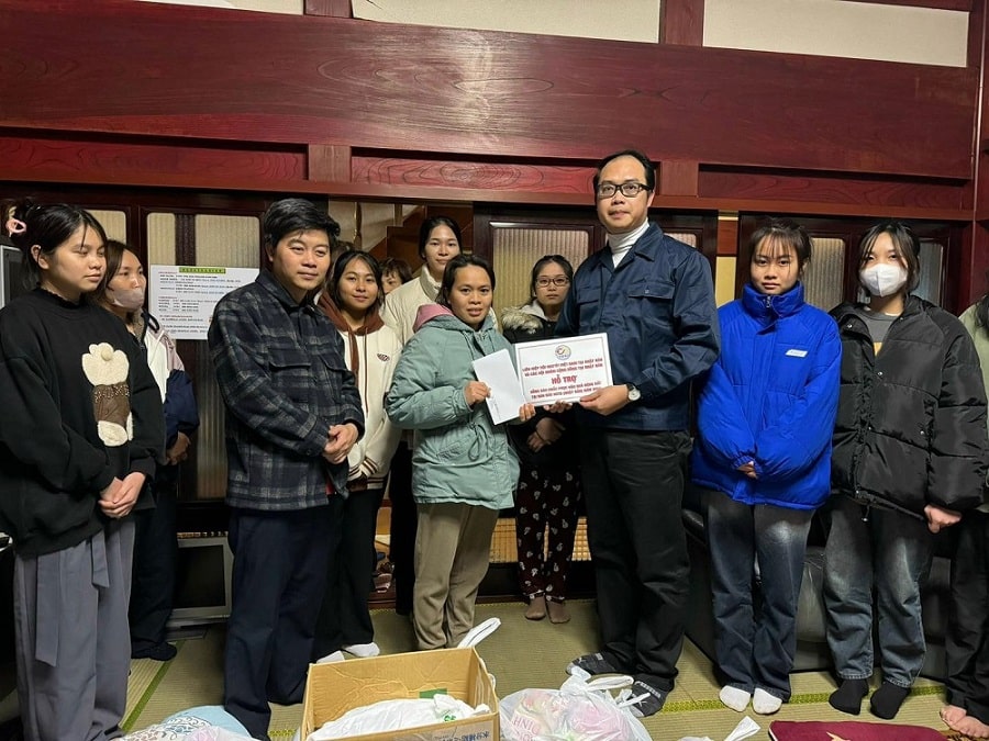 VJBA phát động ủng hộ cứu trợ đồng bào vùng tâm chấn động đất Nhật Bản