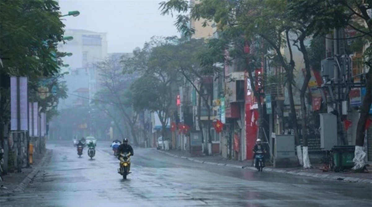 Dự báo thời tiết ngày 6/1/2024: Hà Nội mưa phùn và sương mù, trời rét