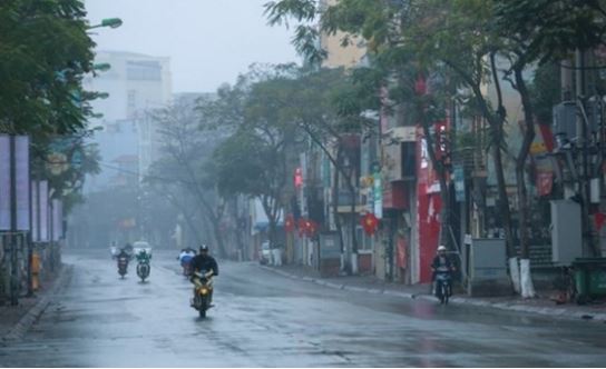 Dự báo thời tiết ngày 6/1/2024: Hà Nội mưa phùn và sương mù, trời rét