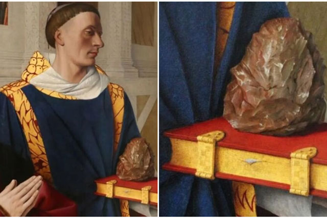 Bí ẩn về tảng đá xuất hiện trong bức tranh từ thế kỉ 15, tiết lộ điều bất ngờ về thời kì đồ đá