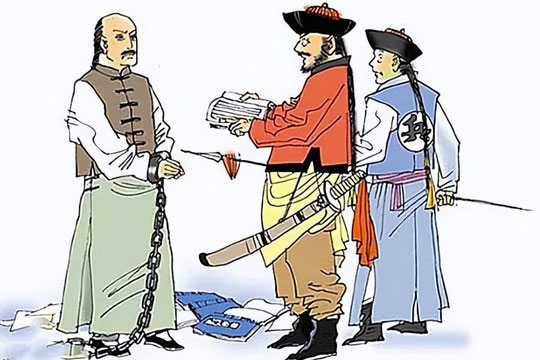 Lão tướng 70 tuổi được Càn Long ban chết, trước khi chết, ông uống 3 ly rượu và ăn 2 miếng thịt, Càn Long liền ân xá, lý do bất ngờ