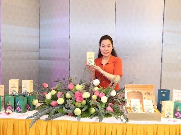 Trà sen Hiền Xiêm: Sản phẩm OCOP tiềm năng được đánh giá 4 sao năm 2023