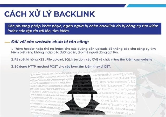 Cảnh báo thủ đoạn tấn công chèn backlink trên trang thông tin điện tử của cơ quan Nhà nước - Ảnh 2.