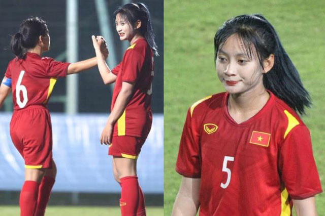 Cận cảnh nhan sắc 'hot girl' tuyển U20 nữ Việt Nam, Lê Hồng Yêu