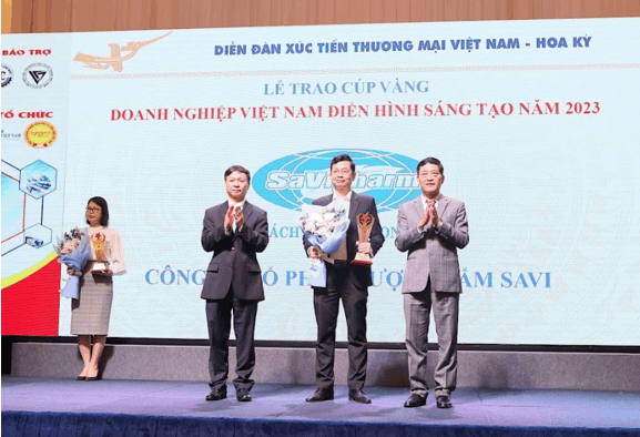 SaVipharm lọt Top 10 “Doanh nghiệp Việt Nam điển hình sáng tạo năm 2023”