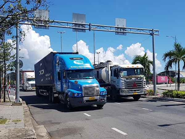 Đà Nẵng: Thêm tuyến đường trên Quốc lộ 14B cấm xe container trong giờ cao điểm