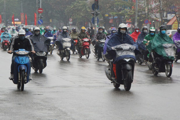 Dự báo thời tiết ngày 11/1/2024: Hà Nội tiếp tục có mưa, trời rét