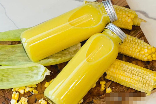 Cách làm sữa ngô đơn giản tại nhà: Đem đi làm hay cho con nhỏ uống đều ngon