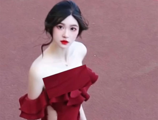 Vô tình bị quay lén, nữ sinh lên hẳn hot search vì nhan sắc sáng bừng cả lễ khai mạc hội thao của trường