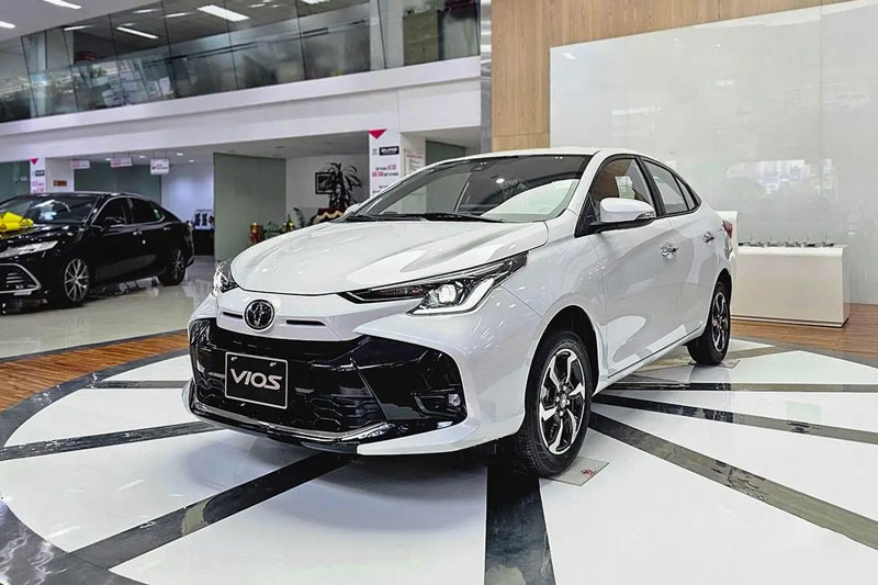 Top 10 ôtô bán chạy nhất tại Việt Nam tháng 12/2023: Toyota Vios vươn lên ngôi đầu