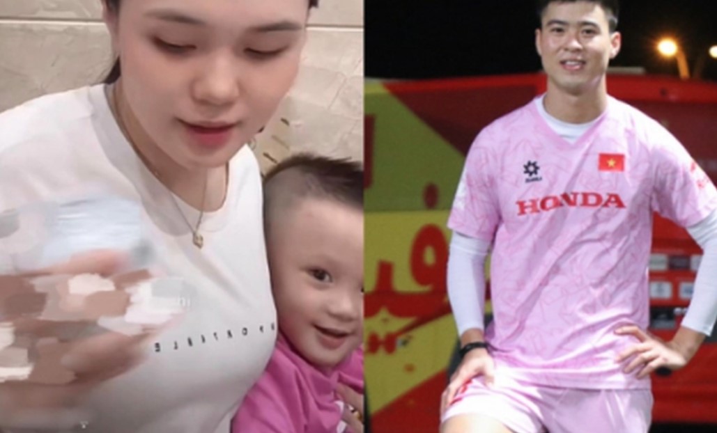 Ái nữ cựu chủ tịch CLB Sài Gòn vừa bán hàng online vừa trông con, dân mạng thắc mắc "Duy Mạnh đâu"?