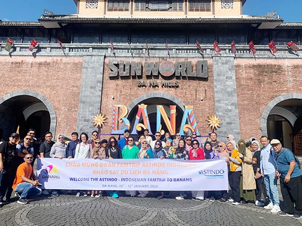 Đoàn famtrip lữ hành Indonesia khảo sát các điểm đến tại Đà Nẵng.