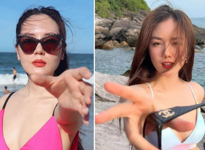 Mê mẩm ngắm nhìn vẻ đẹp của chị em Phương Linh, Phương Ly đúng chuẩn 'nhan sắc chất lượng cao'