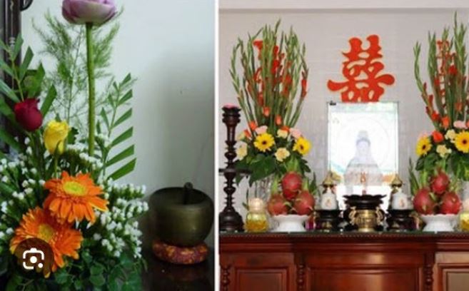 Hoa cúng trên bàn thờ đừng suốt ngày đặt hoa cúc mãi. Đây mới là loại cây, loại hoa may mắn, giàu nhanh chóng mặt