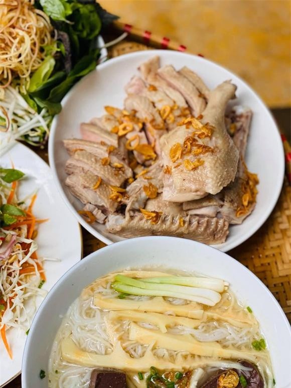 cách làm bún măng vịt 6 thịt vịt, bún măng vịt, món ngon