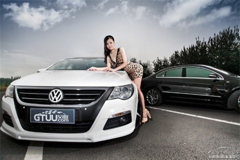 Báo đốm xinh đẹp bên Volkswagen ảnh 9