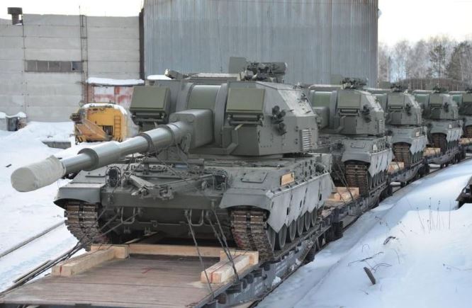 Vì sao pháo tự hành 2S35 Koalitsiya-SV chỉ còn 1 nòng thay vì 2 như tham vọng của Nga?