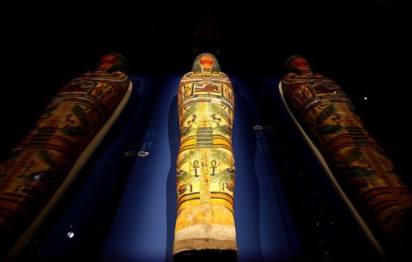 Lần đầu tiên: Phát hiện 3 xác ướp Ai Cập nằm trong nhau