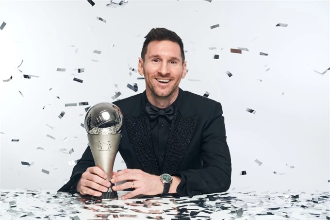 Messi giành giải FIFA The Best 2023. Ảnh: X
