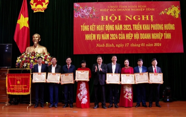 Hiệp hội Doanh nghiệp tỉnh Ninh Bình: Tiếp tục phát huy vai trò cầu nối với chính quyền, doanh nghiệp