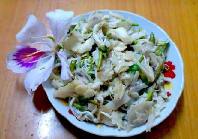 M&#x103;ng &#x111;&#x1EAF;ng n&#x1ED9;m hoa ban: M&#xF3;n &#x111;&#x1EB7;c s&#x1EA3;n ngon kh&#xF3; c&#x1B0;&#x1EE1;ng c&#x1EE7;a n&#xFA;i r&#x1EEB;ng T&#xE2;y B&#x1EAF;c