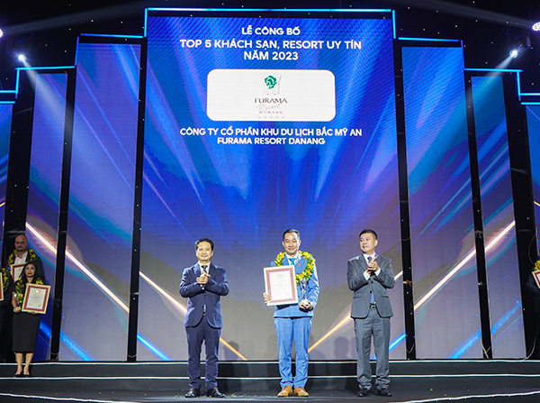 Furama Resort Đà Nẵng được tôn vinh Top 5 khách sạn, resort uy tín Việt Nam năm 2023