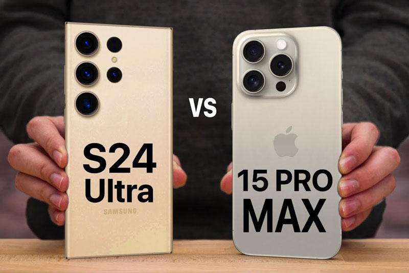 CLIP: So sánh camera Samsung Galaxy S24 Ultra vs iPhone 15 Pro Max