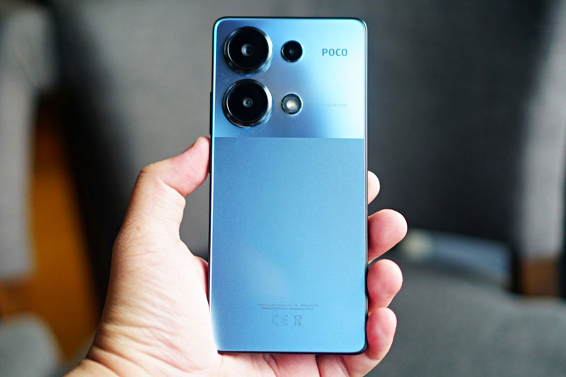 Ảnh chi tiết Xiaomi Poco M6 Pro: Chống nước, RAM 12 GB, sạc siêu tốc, giá rẻ bất ngờ