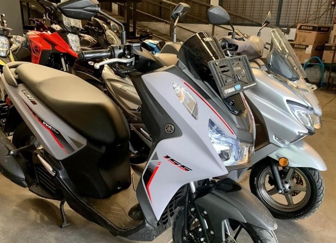 Sẵn sàng ‘đốn ngã’ Honda Air Blade, ‘tân binh’ xe tay ga Yamaha đã về đại lý giá 39,9 triệu đồng, có phanh ABS