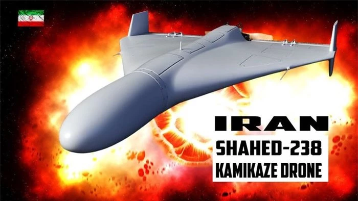 Hình ảnh cho thấy tàn tích của máy bay không người lái cảm tử Shahed-238 được phóng vào mục tiêu ở Ukraine đó là nó sử dụng động cơ phản lực nhỏ, thay vì loại cánh quạt truyền thống.