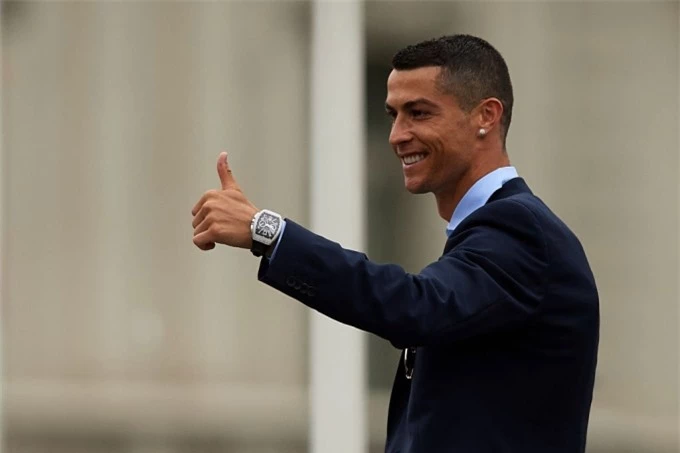 Ronaldo là cầu thủ được trả thù lao cao nhất thế giới hiện tại. Ảnh: X